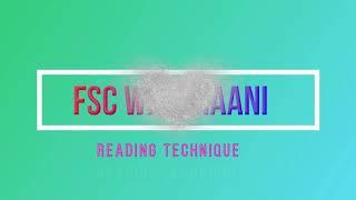 Best Reading Technique With Haani