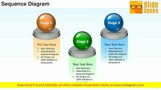 Ppt Sequence Spider Diagram Powerpoint Template 3 Stages Templates