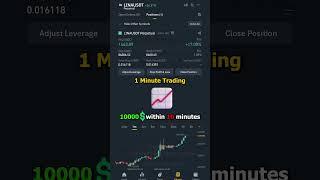 10000$ within 10 minutes Live trading on Binance #trading #shorts #crypto #binance #profit #money