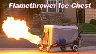 Fire Breathing Ice Chest to Race WIlliam Osman (Remote Controlled and Ridable)