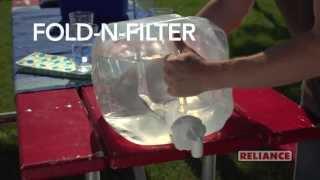 Reliance Products Fold N Filter Demo - see note