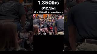 1,350 POUND BENCHPRESS | WORLD’S FIRST 600kg Lift 