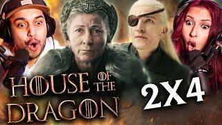 HOUSE OF THE DRAGON Season 2 Episode 4 REACTION - چه اپیزود دیوانه کننده ای! - 2X4 - بررسی