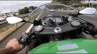 240 km/h Kawasaki ZX6R 636 2024