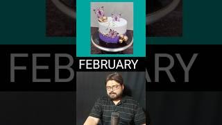 Birthday Cake According To Your Birth Month! #shortsfeed #shortsvideo #youtube #quiz