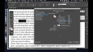 Estilo de caracter y párrafos en Indesign