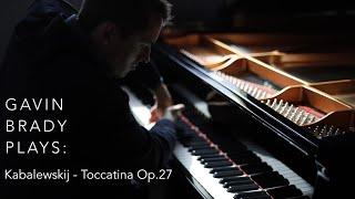 Kabalewskij - Toccatina Op.27 played by Concert Pianist Gavin Brady in 4K