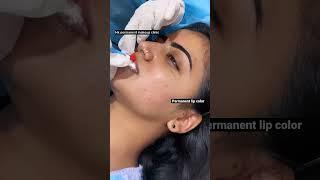 #jyothakka #permanentlipstick at #hkpermanentmakeup clinic hyd : 9052339052 , vij : 9000002422