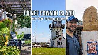 Prince Edward Island road trip | North Cape Coastal from West Point to Charlottetown | Travel vlog