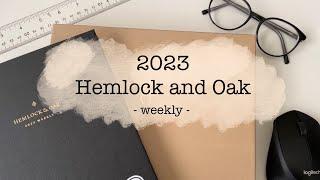 Hemlock and Oak 2023 Weekly Planner 