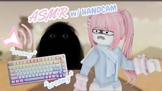 Roblox Evade but It's the BEST *CREAMY* Keyboard ASMR w/ HANDCAM ( + Unboxing Keyboard)