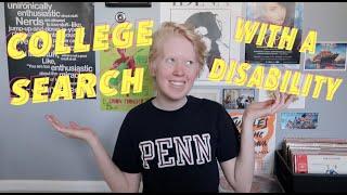 What to look for in a college when you have a disability