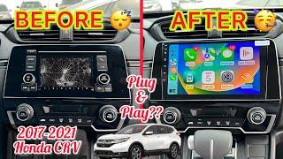 How to install 9” Android plug and play unit (HONDA CRV 2017-2021)