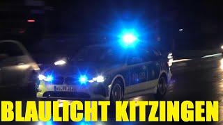 [BLAULICHT KITZINGEN] NEUE Generation FuStW Polizei Bayern + KBM Feuerwehr & NEF & RTW BRK Kitzingen