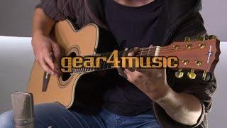 Roundback Electro Acoustic Guitar by Gear4music