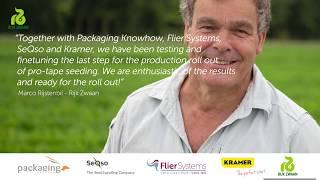 Precision sowing in open field - Flier Systems