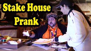 Steak House Prank | K2 Bhai | Allama pranks | Pakistani pranks | Indian Prank