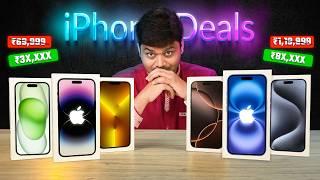 CRAZY Discounts Best iPhone Deals 2024 | iPhone 13 vs 14 vs 15 vs Pro Series Offers