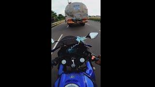 R15 V4 abs test at 100kmph #r15v4 #vishnugaja #thegoprobiker