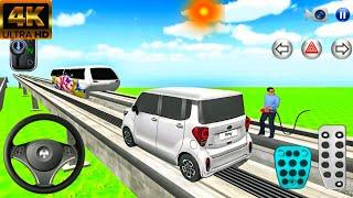 New Kia Ray Mini car Driving On MonorailTrail - 3D Driving Class Simulation - bestAndroid gameplay