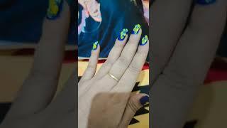 Nail  art || Simple || Style #shorts#Nail art#viral