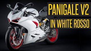 Ducati launches the 2020 Panigale V2 in a White Rosso Livery (I prefer the red)