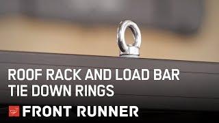 ROOF RACK and LOAD BAR TIE DOWN RINGS - by Front Runner