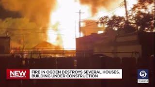 5 Homes, Apartment Complex Destroyed In Massive Ogden Fire