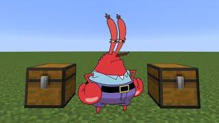 Which chest will Mr. Krabs open?