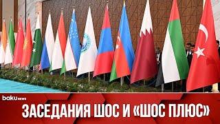 Лидеры государств выступили на заседаниях ШОС и «ШОС плюс» в Астане