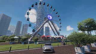 TDU Solar Crown - "At The Wheel" Trophy/Achievement (Hong Kong Observation Wheel Photo)