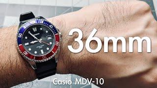 Is the Casio MDV-10 the Perfect Diver Watch on a Small Wrist?