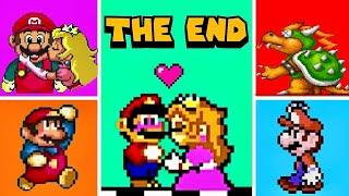 All Mario SEGA Bootlegs ENDINGS - 4K