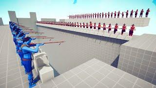 Modern Castle With Archer Towers Map Tournament! | Totally Accurate Battle Simulator TABS