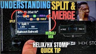 Understanding SPLIT and MERGE/MIXER Routing - Line 6 HELIX/HX STOMP