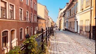 Stockholm Walks: Brännkyrkagatan - Monteliusvägen. Slow stroll in the sun.