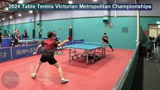 Viet Anh Tran (2055) vs Alex Huang (1894)  Match  2024 Table Tennis Vic Metro Champs