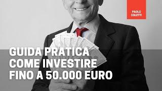 investire fino a 50000 euro | guida veloce