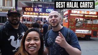 BEST Halal Carts in NYC | NYC Halal Food | Halal Street Food in NYC