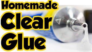 Homemade clear glue/No maida/No peel off/No body wash/No sugar/Clear glue with 1 ingredients/Glue