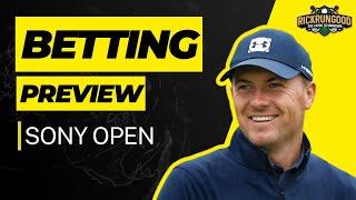 Sony Open Betting Preview | One & Done, Props 2023