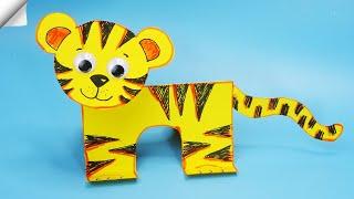 13 ways to make a symbol of 2022 | Tiger paper craft easy