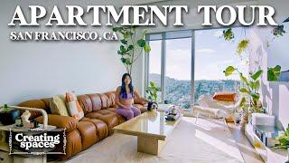 Touring a Modern San Fransisco Apartment w/ STUNNING views | Kristie Wong