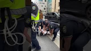 Police and pro-Palestinian protesters clash at MIT