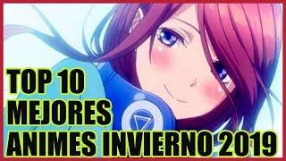 TOP 10 MEJORES ANIMES INVIERNO 2019