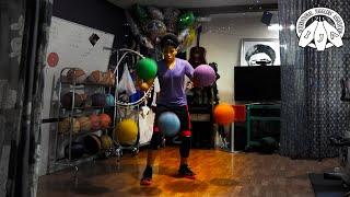 IJA Tricks of the Month by Zaila Avant-garde | Juggling Basketballs