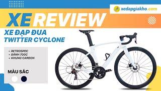 Review - Đánh Giá Xe Đạp Đua Twitter Cyclone 2024 - HOT HIT 2024