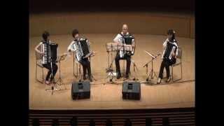 La cumparsita  Sapporo Accordion Quartet