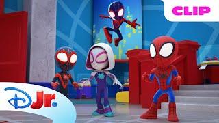 The Spidey Villains Team Up  | Marvel's Spidey and his Amazing Friends | @disneyjr x @MarvelHQ