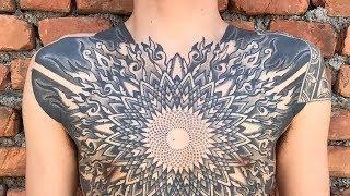 Geometric and Blackwork Tattoos by Kenji Alucky